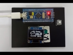 επίδειξη 0,96 ιντσών PMOLED, ψήφισμα 128x64, διεπαφή 4 καλωδίων SPI το /I2C, οδηγώντας ολοκληρωμένο κύκλωμα SSD1306