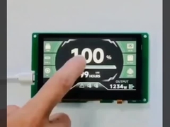 4,3 διεπαφή ψηφίσματος TTL επίδειξης 480x272 Uart Tft ίντσας, 8N1 UART, CMOS/3.3V TTL