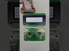 2.5 ίντσες 20x4 Χαρακτηριστικό LCD Μοντέλο Εμφάνιση STN Κίτρινο / Μπλε 1/16 καθήκον,1/5 προκατάληψη