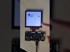 ESP32P4 board with 5 inch square tft display