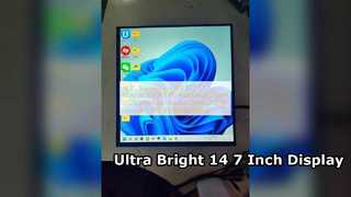 14 Μονάδα οθόνης LCD 1080P TFT υψηλής φωτεινότητας 7 ιντσών