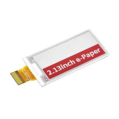 High quality 2.13 Inch E-Ink  E-Paper Display in Red Black and White for Shelf Label purpose 