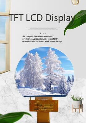 3.54 ίντσες Υψηλή φωτεινότητα 1200 cd/m2 IPS TFT οθόνη με RGB 18BIT διεπαφή και ανάλυση 640X800